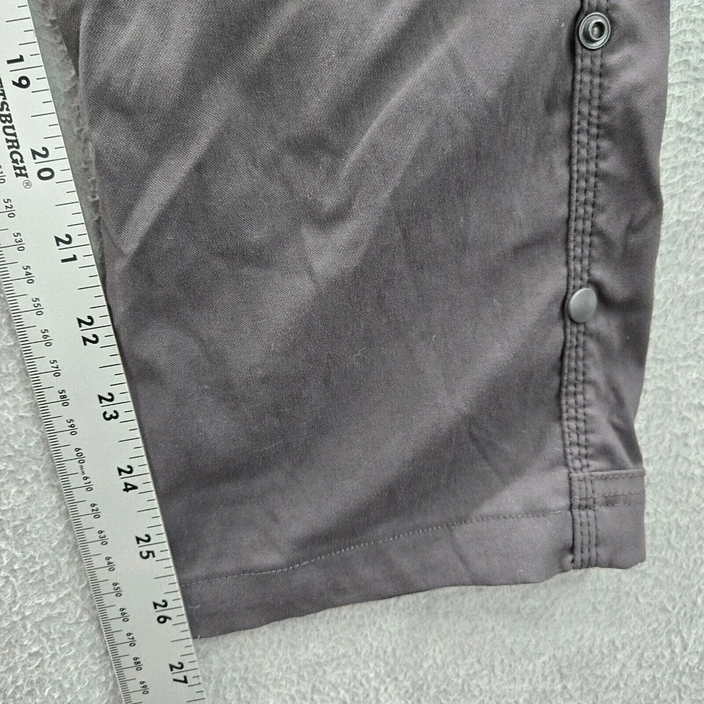 Prana Mens‎ Pants 31Wx30L Gray Straight Fit Nylon Elastane Outdoor Hiking